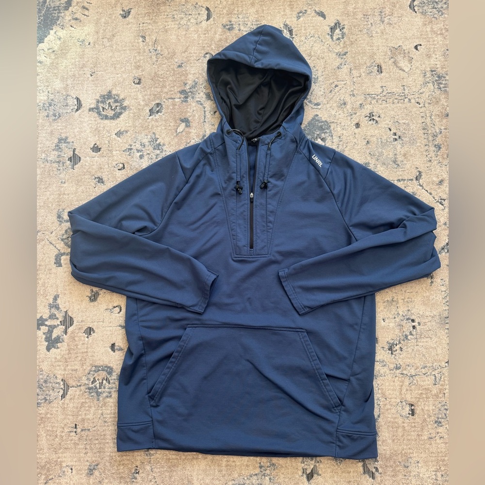 UNRL Crossover Half-Zip Hoodie size L